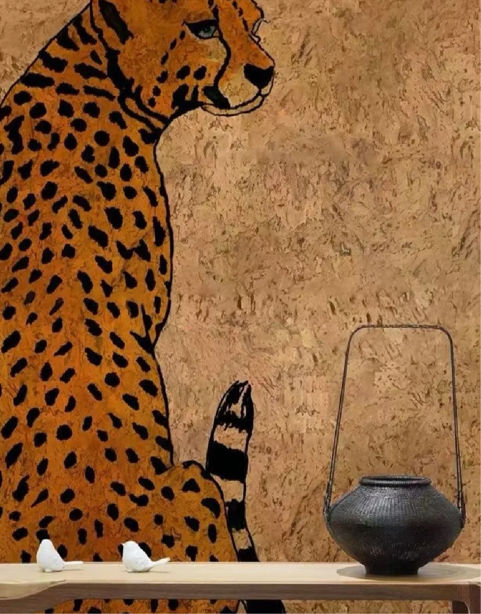 Lusoluxe Imperial Cheetah Motif Art